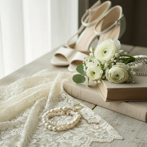 Basic freshwater pearl bracciale - MEDIUM - OE!