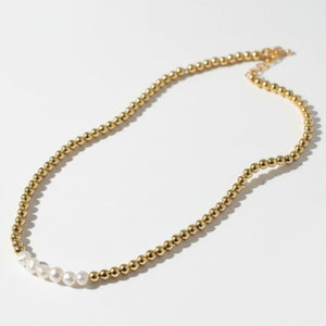 BOLLE - Collare/Choker con perle di fiume - OE!