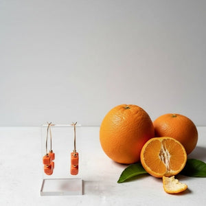 CAMPARI ORANGE - Cerchi con cubi in ceramica vietrese - OE!