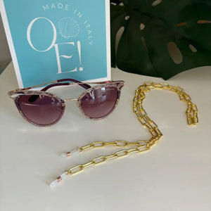 CATENA PER OCCHIALI – rettangolare grande - OE!