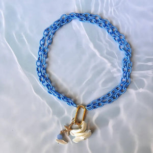 Collana Celestè – Collana in corda con ciondoli - OE!