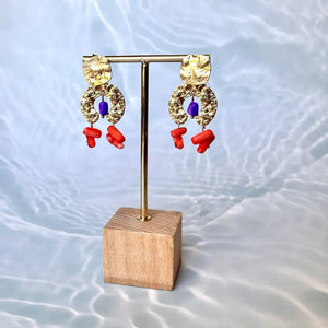 Coral Sunset Arches – Orecchini - OE!