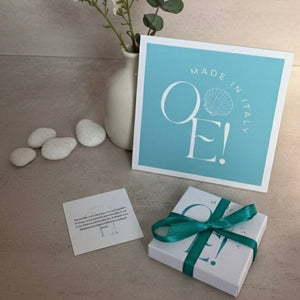 Crystals – bracciale rigido dorato - OE!