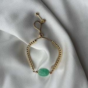 Emerald Cave – Bracciale con Crisoprasio - OE!