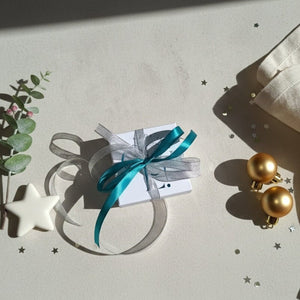 FIOCCO - Collana Fiocco di Neve in Acciaio Inox Placcato Oro 18K Nichel Free – Artigianale Made in Italy - OE!