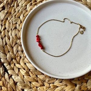 FRAMMENTI MARINI - Collana con chips di pietre preziose naturali - OE!