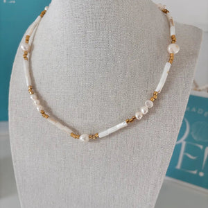 GIOIA – Collana colorata con perle d’acqua dolce - OE!