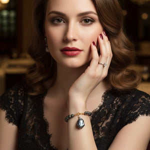 Goccie d’oceano – Bracciale con Perla Barocca - OE!