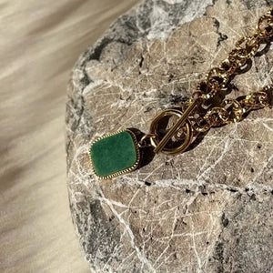 Green Allure - COLLANA - OE!