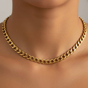 IMPONENTE - Collare/Choker snake oro - OE!