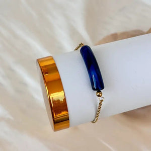 Indigo vibe bracciale artigianale made in Italy