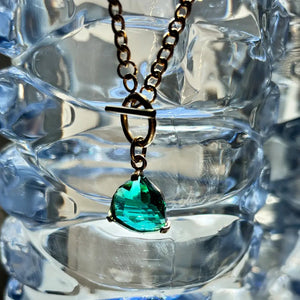 LIGHTS – COLLANA A CATENA ORO CON PENDENTE - OE!