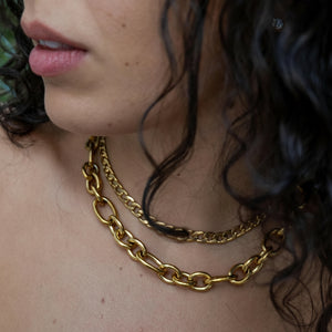 MAESTOSA - Collana catena oro - OE!