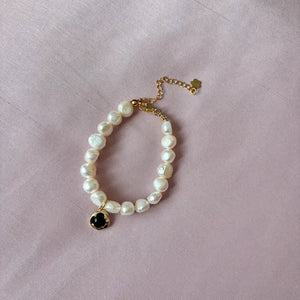Midnight Pearl bracelet - bracciale - OE!