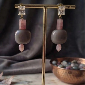 nebbia-rosa-orecchini