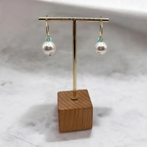 Ocean Pearl Hoops - OE!