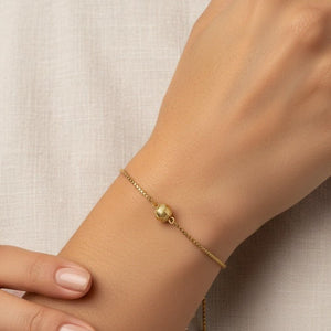 Oro Vivo: Bracciale Leggero 18K Nichel Free - Lusso Artigianale Italiano - OE!