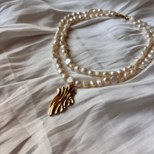 Petali d'oro - collana - OE!