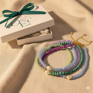 Rainbow Glow - Choker con Perla Keshi - OE!