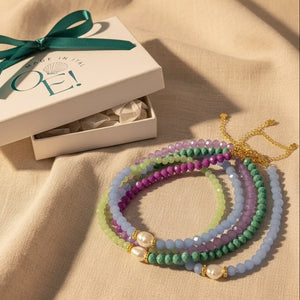 Rainbow Glow - Choker con Perla Keshi - OE!