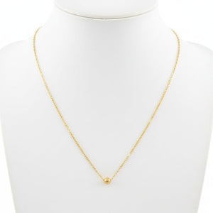 Sferia - Collana in Acciaio Inossidabile e Oro 18K Artigianale Italiana - OE!