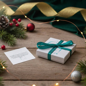 Smeralfiore - Orecchini Pendenti Ottone Natalizi Made in Italy artigianali - Nichel Free Zirconi e Cristallo Verde Smeraldo - OE!