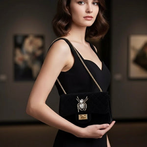 Velvet Luxe Bag - Spider Edition - Borsa - OE!