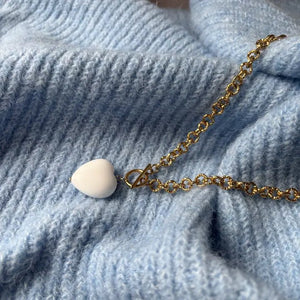 White Love - collana a catena - OE!
