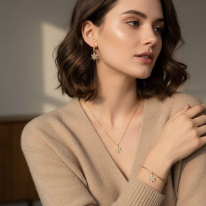 WINTER SPARKLE HOOPS - orecchini - OE!