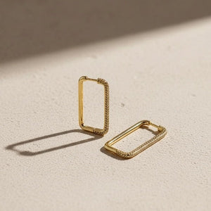 ZIRCONI - ORECCHINI IN ORO E ZIRCONI - OE!