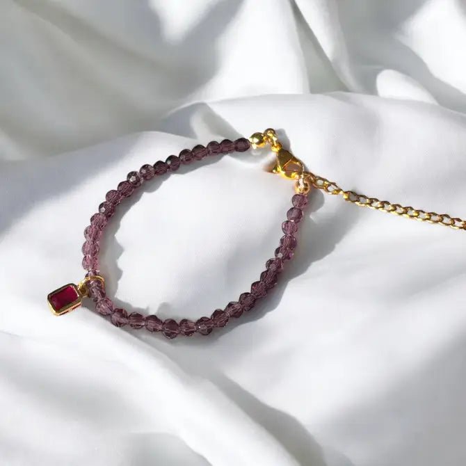 AMETHYST RADIANCE - bracciale - OE!