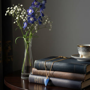 AMOUR - Collana con cuore in avventurina - OE!