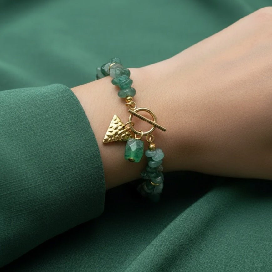 Aventurine Green Bracelet - OE!