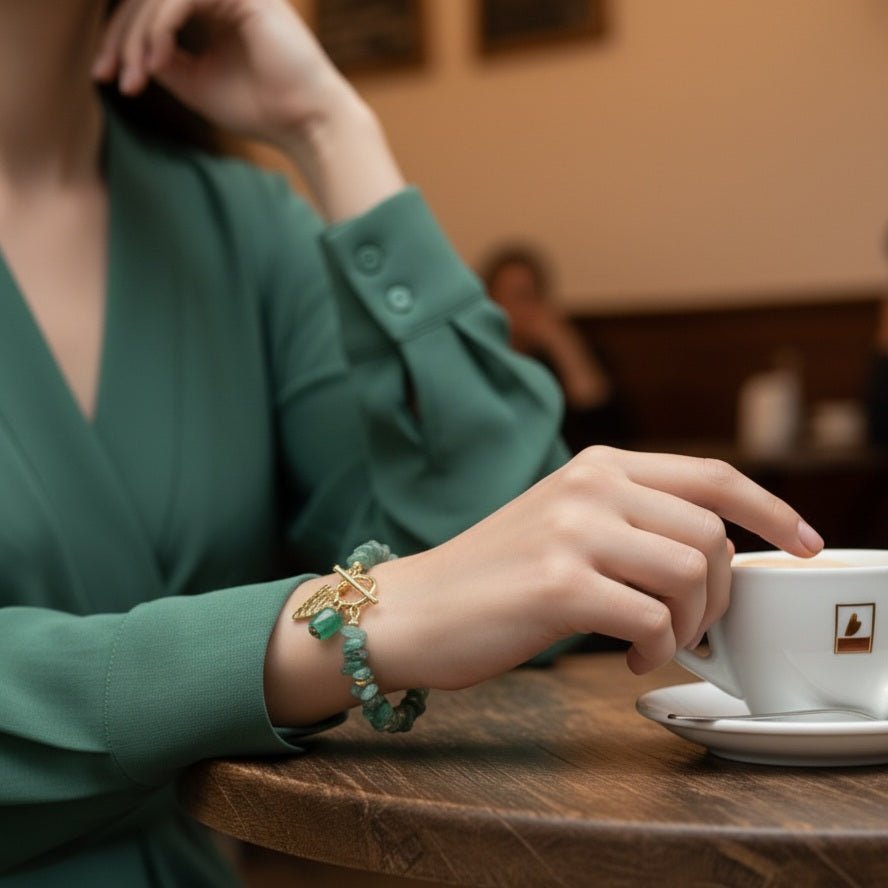 Aventurine Green Bracelet - OE!