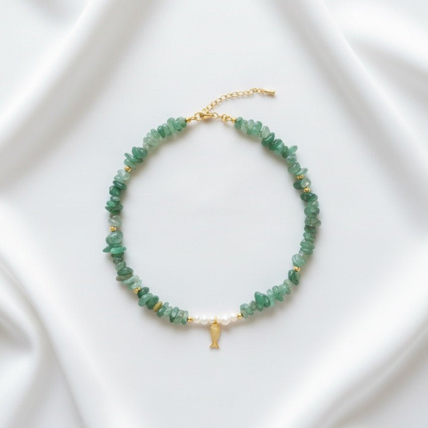 Aventurine Lagoon collana - OE!