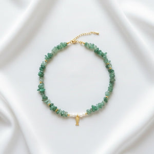 Aventurine Lagoon collana - OE!