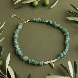 Aventurine Lagoon collana - OE!