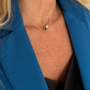 Bagliore di zircone - collana - OE!