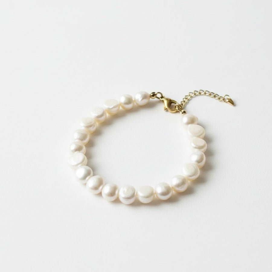 Basic freshwater pearl bracciale - MEDIUM - OE!