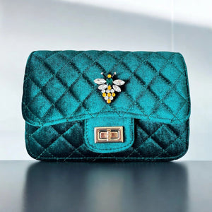 BEE LUXE VELVET BORSA - OE!