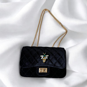 BEE LUXE VELVET BORSA - OE!