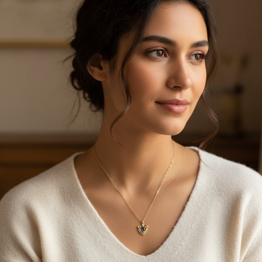 Blue Heart - collana - OE!