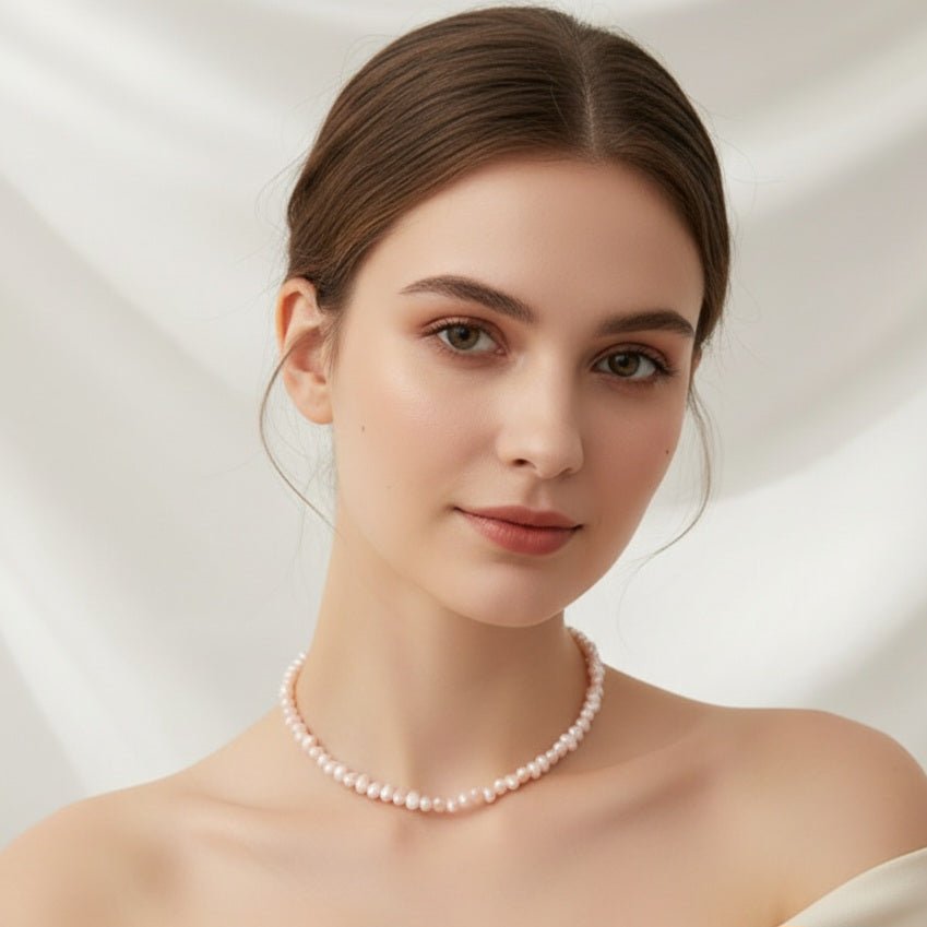 Blush Pearl Choker - OE!