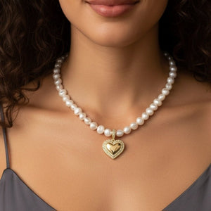 BOLD LOVE - collana di perle - OE!