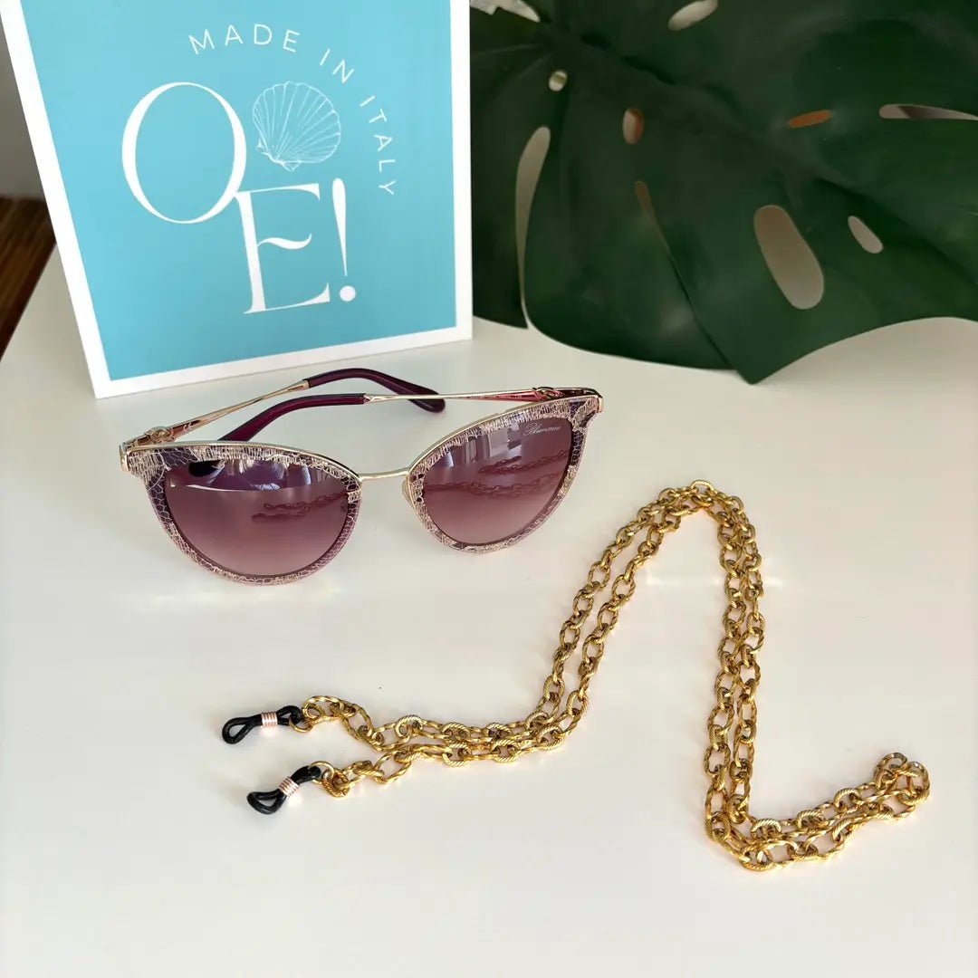 CATENA PER OCCHIALI – GOLD - OE!