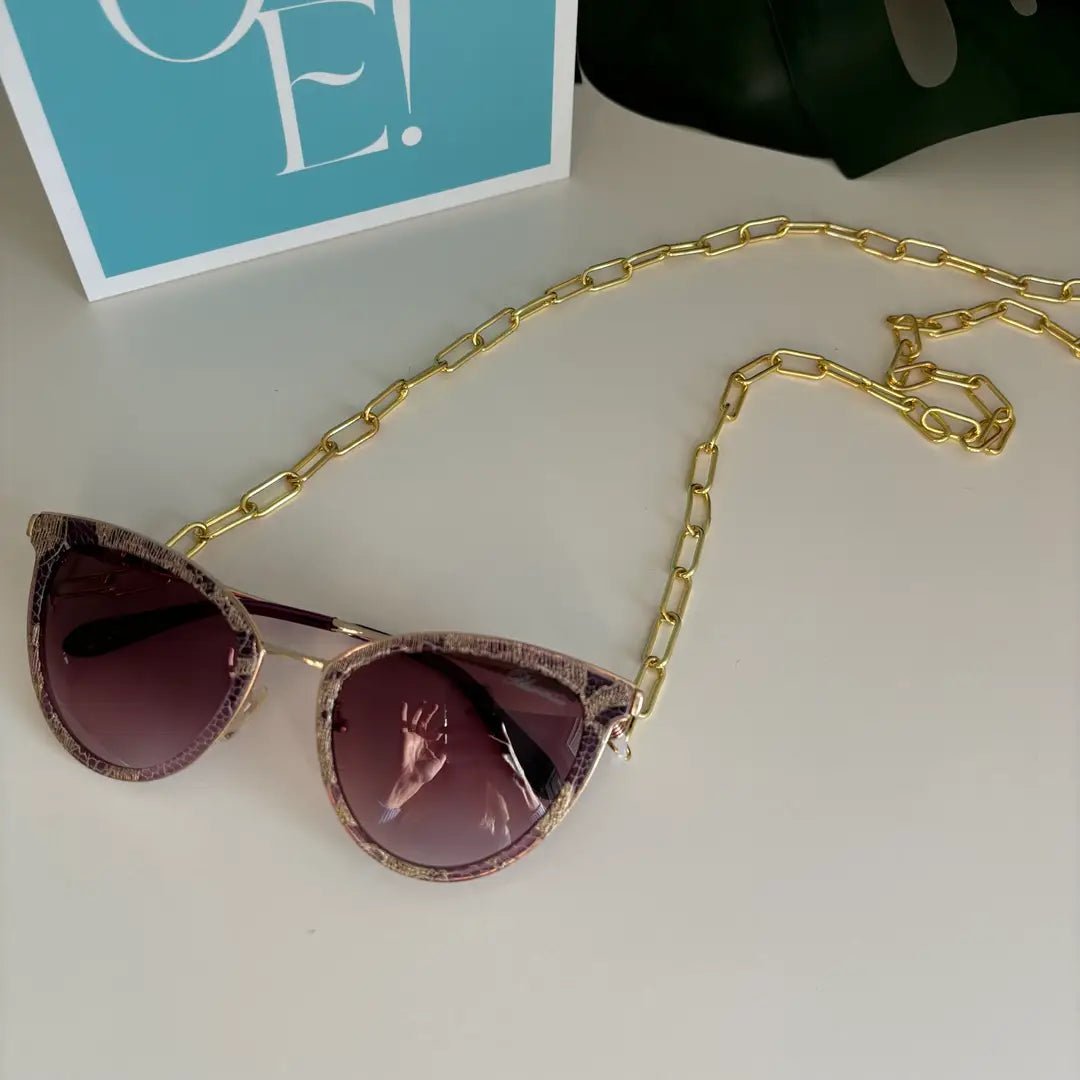 CATENA PER OCCHIALI – rettangolare grande - OE!