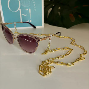 CATENA PER OCCHIALI – rettangolare grande - OE!