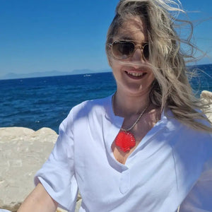 CeramiShell – Collana con pendente in ceramica vietrese - OE!