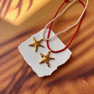 Coasté – Collana in corda con pendente a stella marina - OE!