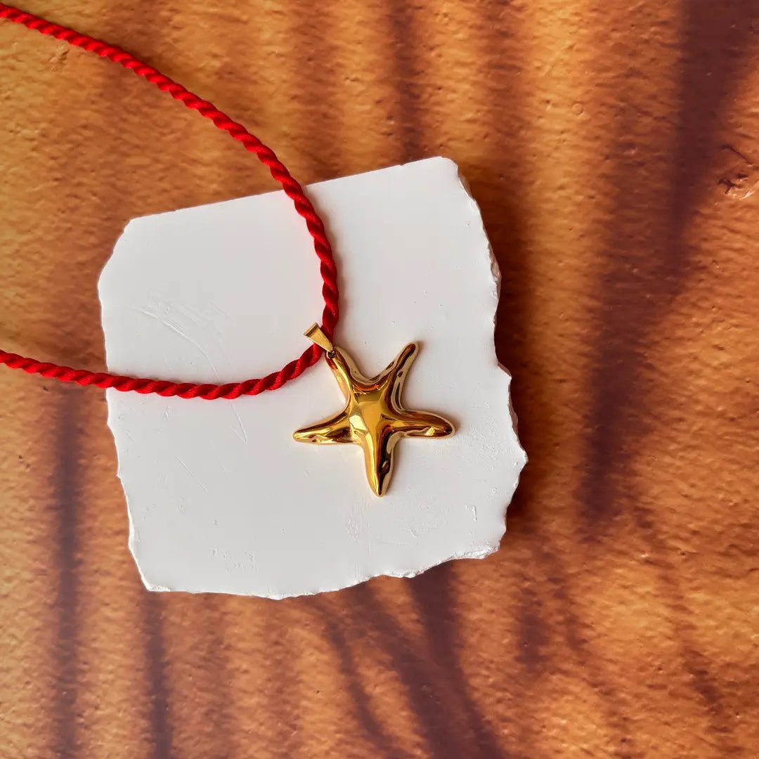 Coasté – Collana in corda con pendente a stella marina - OE!